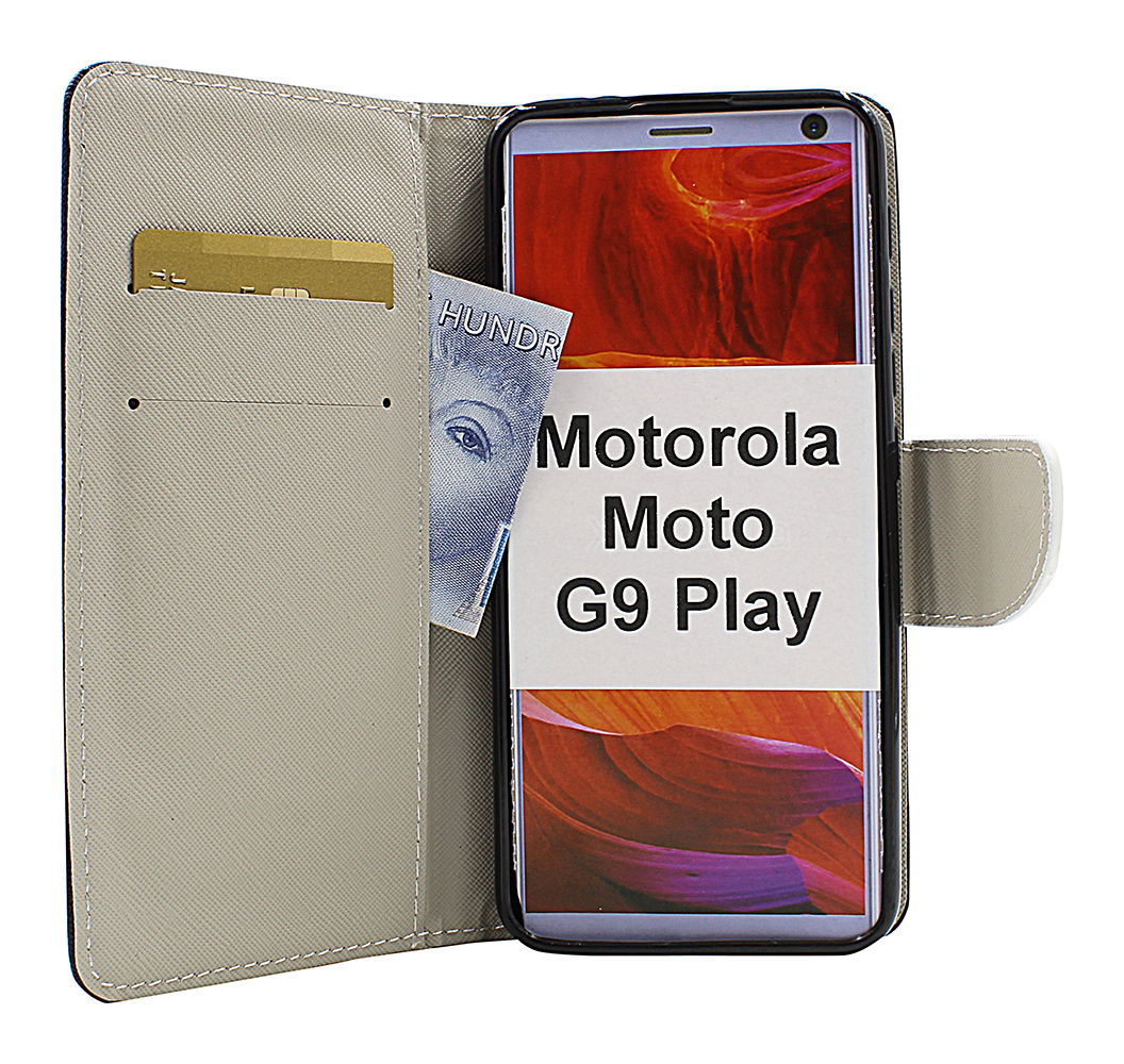billigamobilskydd.seDesignwallet Motorola Moto G9 Play