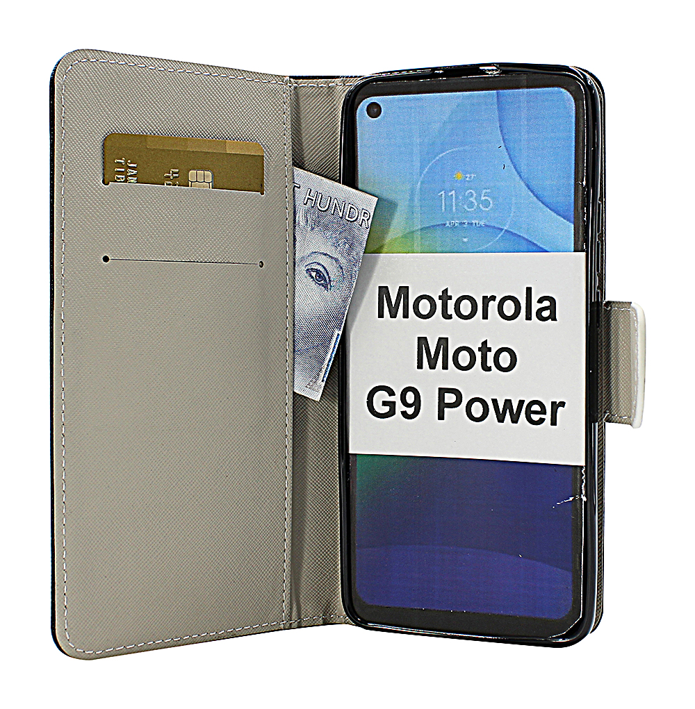 billigamobilskydd.seDesignwallet Motorola Moto G9 Power