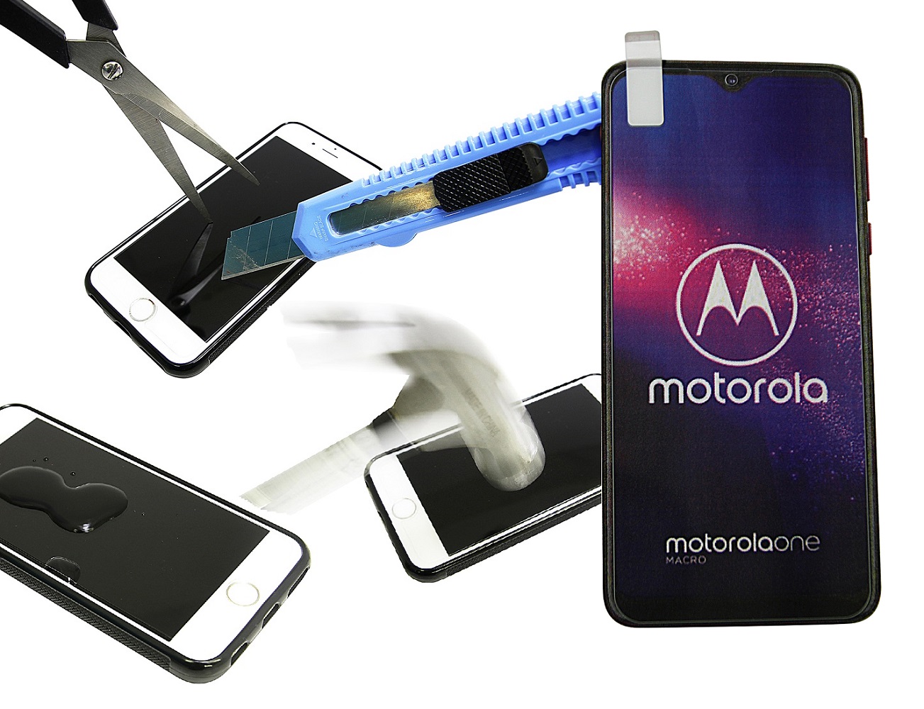 Product Image for Härdat glas Motorola One Macro