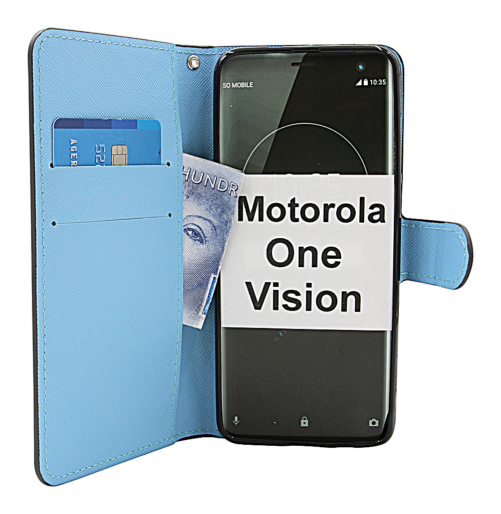 billigamobilskydd.seDesignwallet Motorola One Vision