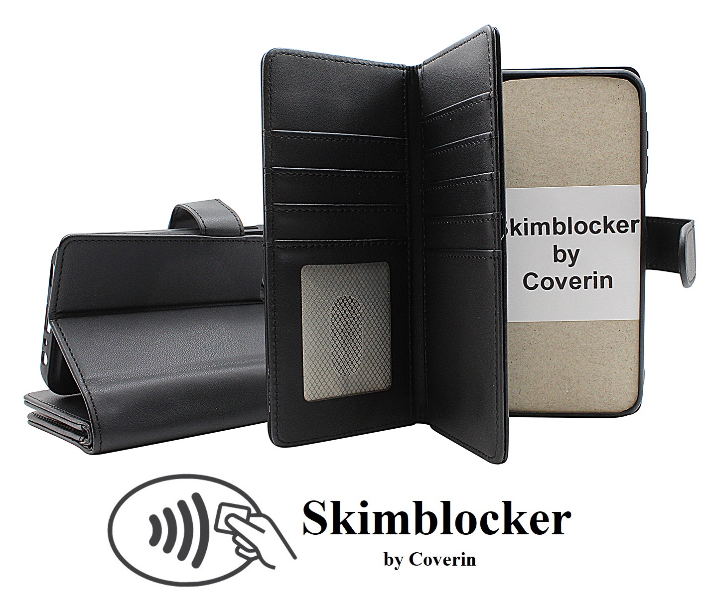 Skimblocker Sony Xperia 5 (J9210) XL Plånboksfodral