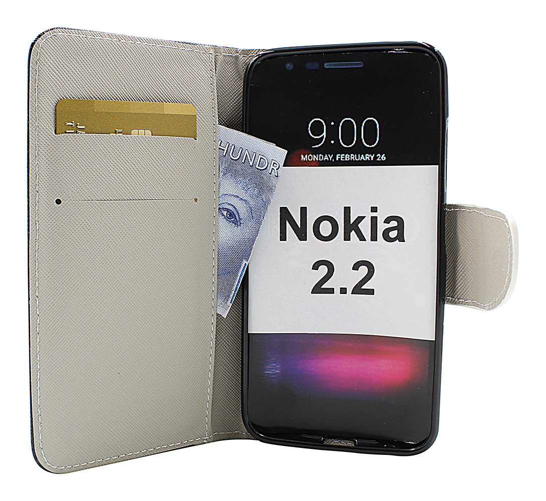 billigamobilskydd.seDesignwallet Nokia 2.2