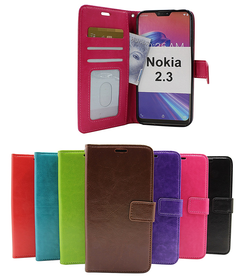 billigamobilskydd.seCrazy Horse Wallet Nokia 2.3