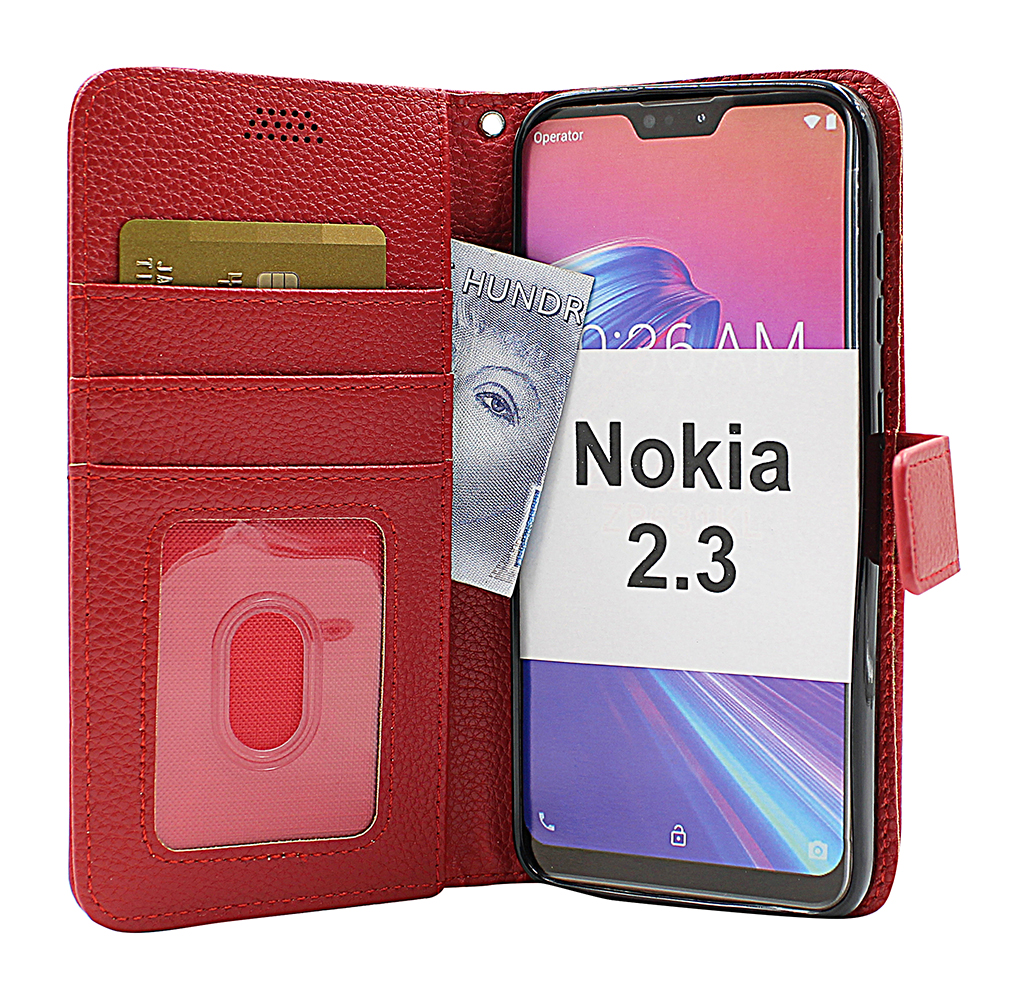 billigamobilskydd.seNew Standcase Wallet Nokia 2.3