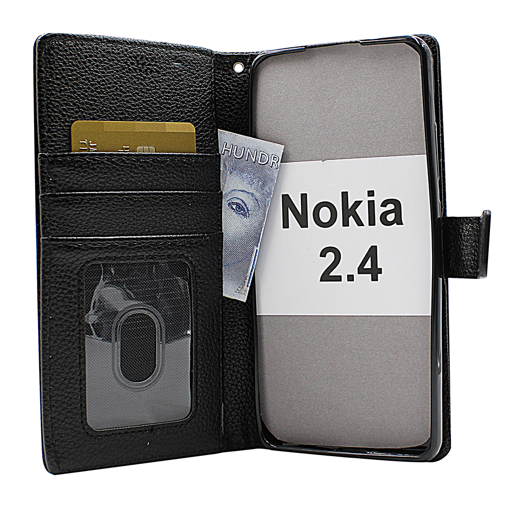 billigamobilskydd.seNew Standcase Wallet Nokia 2.4