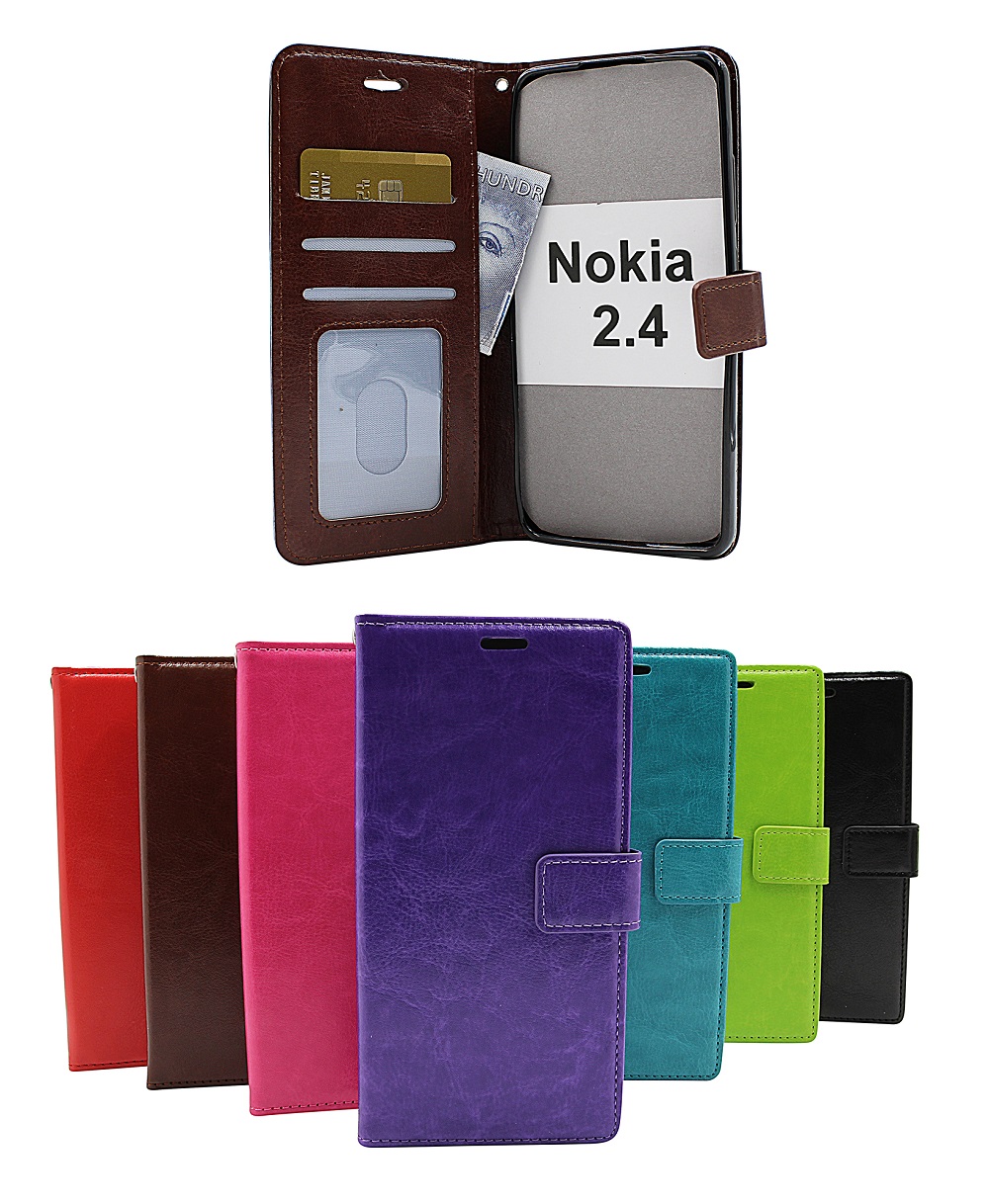 billigamobilskydd.seCrazy Horse Wallet Nokia 2.4