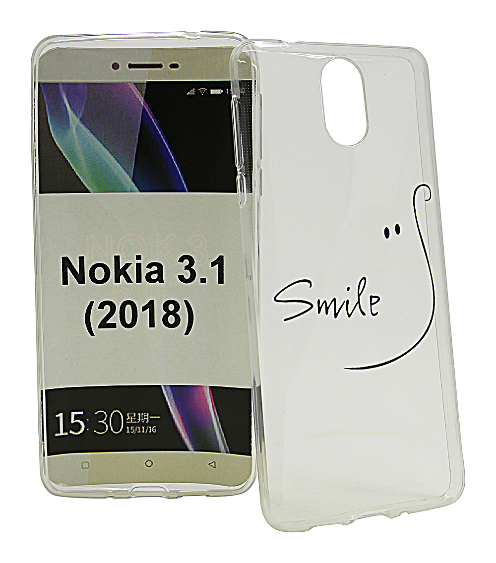 billigamobilskydd.seDesignskal TPU Nokia 3.1 (2018)