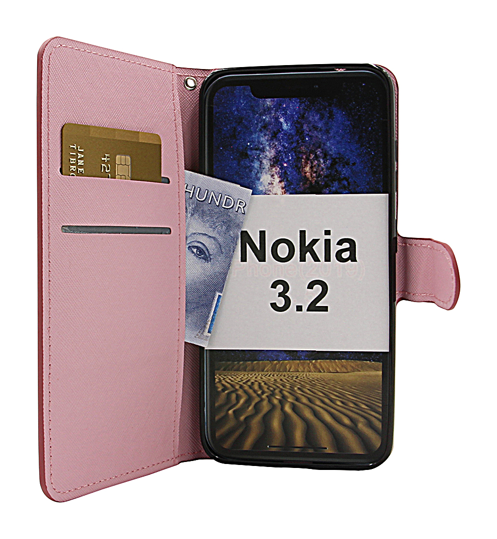 billigamobilskydd.seDesignwallet Nokia 3.2