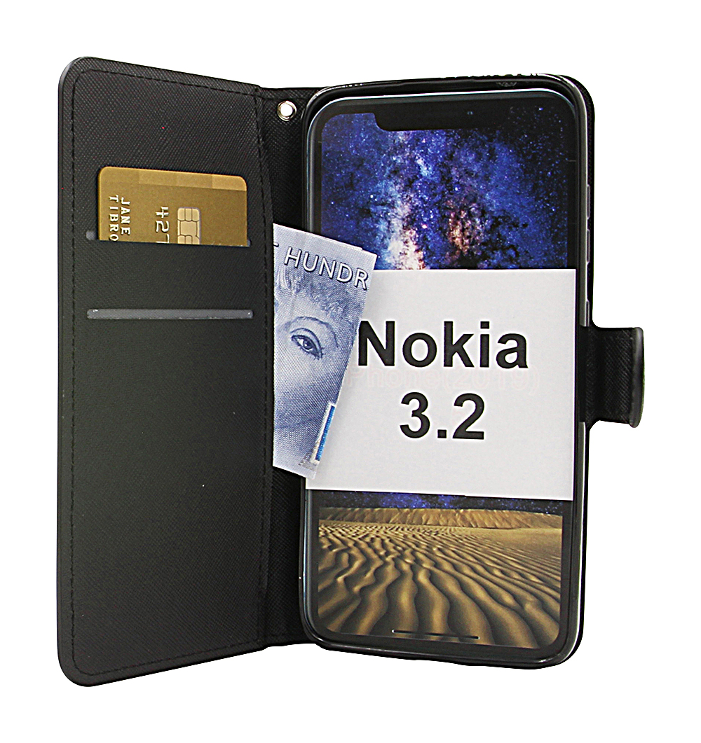billigamobilskydd.seDesignwallet Nokia 3.2