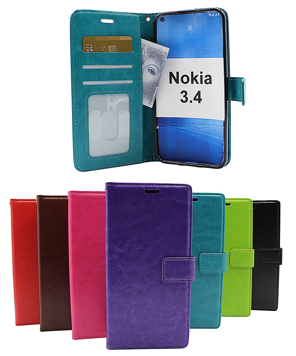 billigamobilskydd.seCrazy Horse Wallet Nokia 3.4