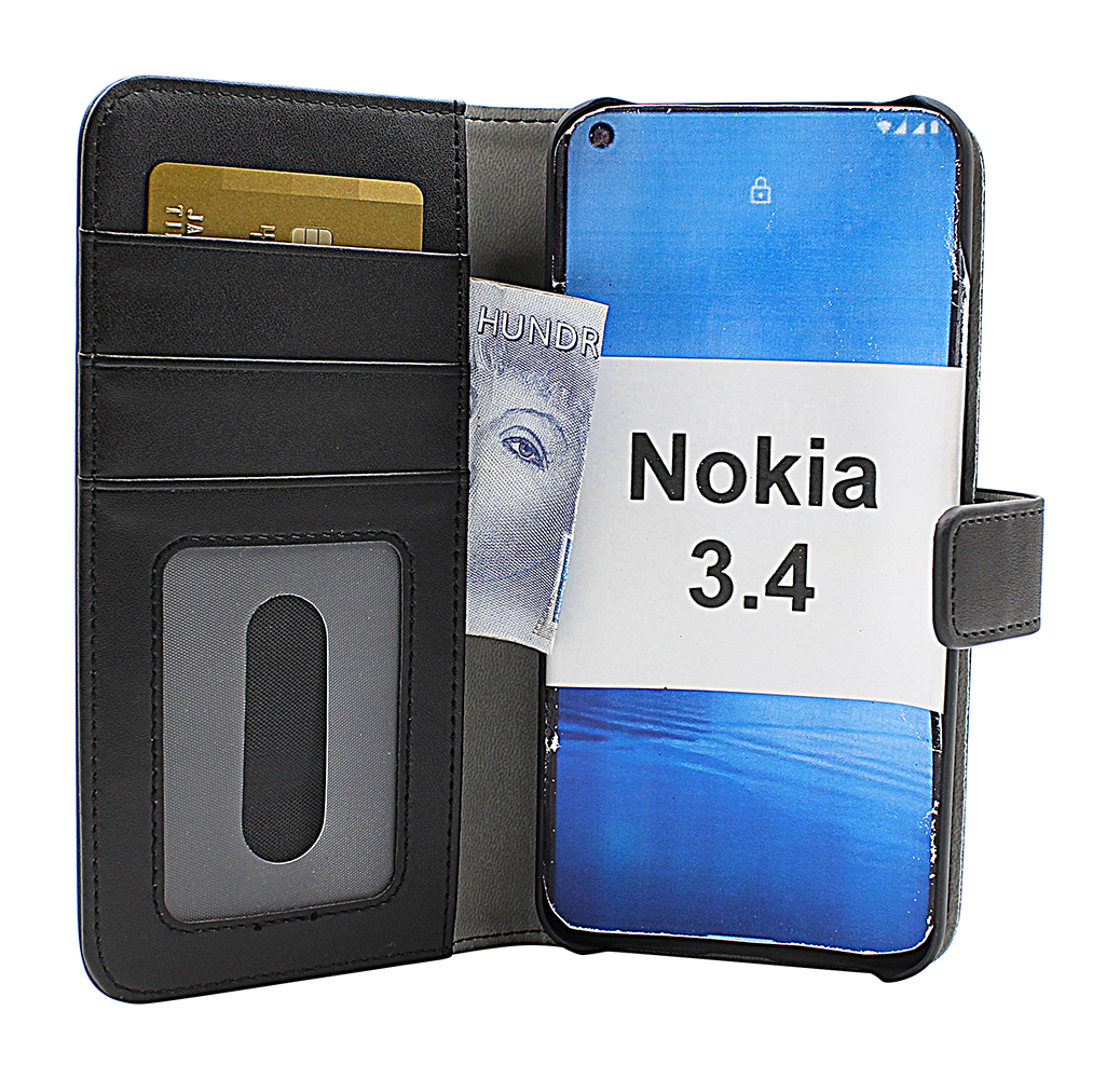 CoverInSkimblocker Magnet Fodral Nokia 3.4