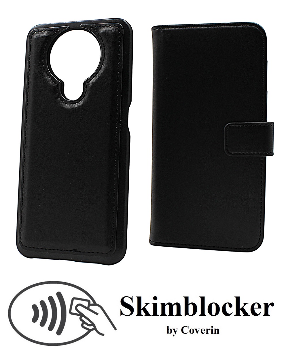 CoverInSkimblocker Magnet Fodral Nokia 3.4