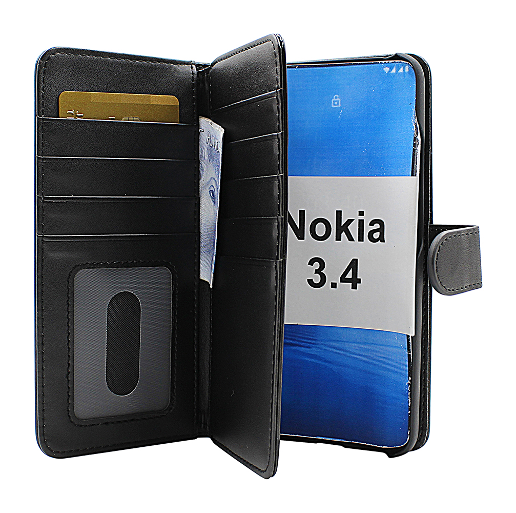 CoverInSkimblocker XL Magnet Fodral Nokia 3.4