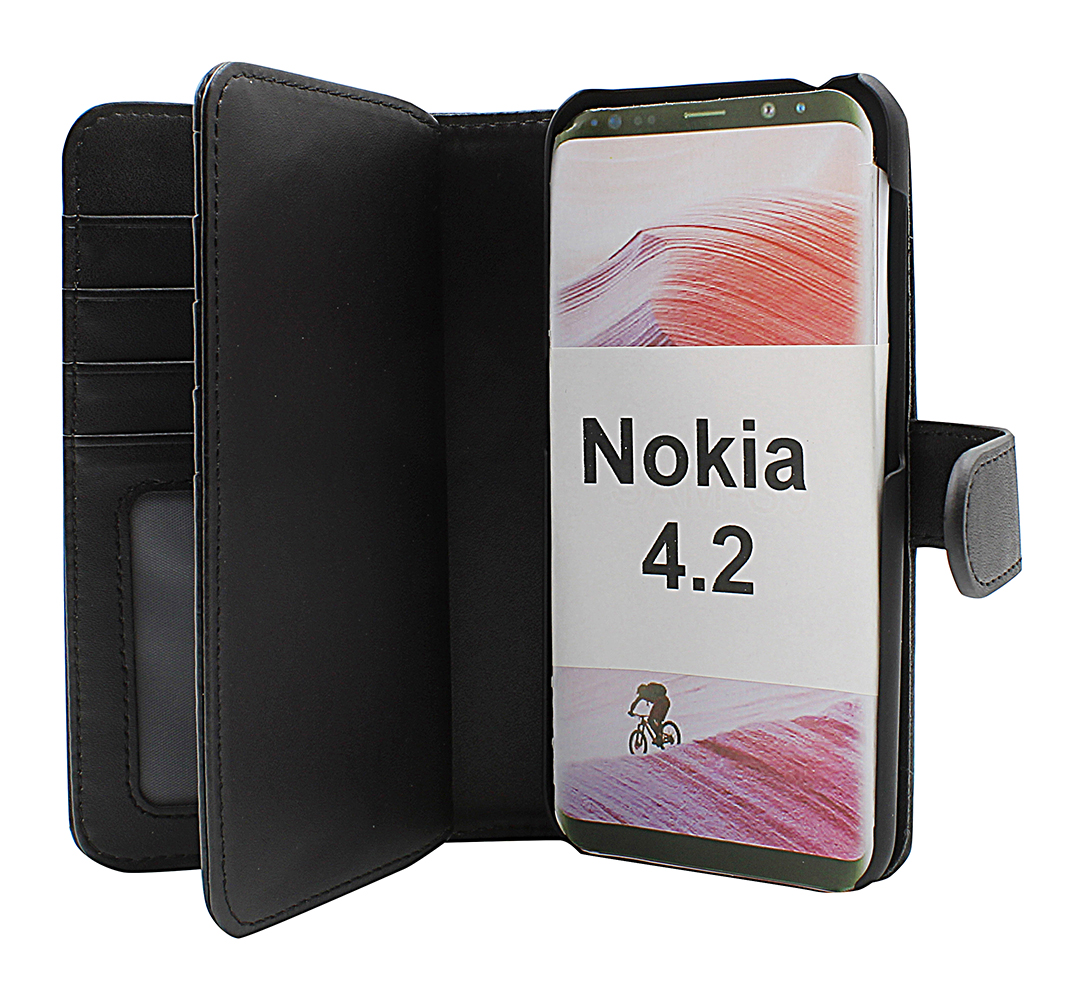 CoverInSkimblocker XL Magnet Fodral Nokia 4.2