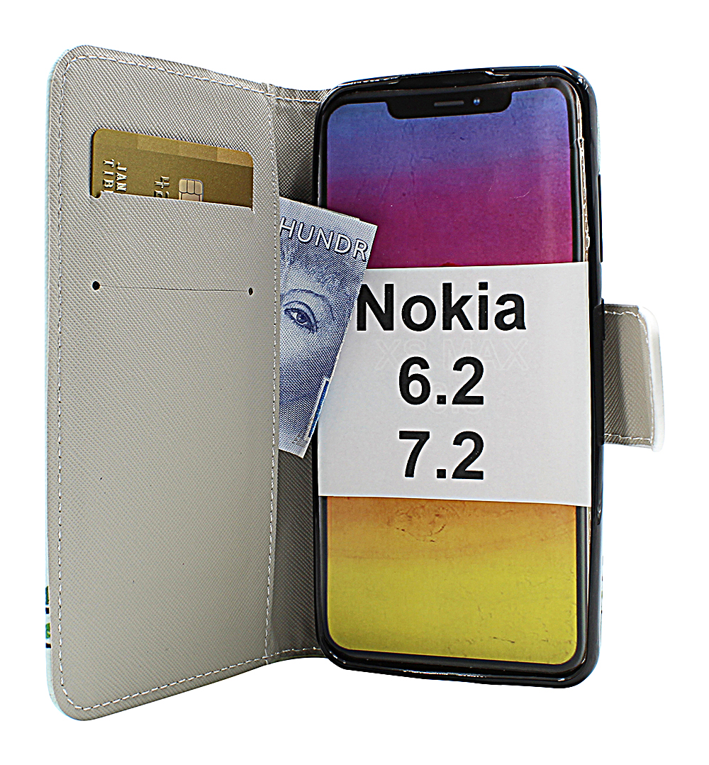 billigamobilskydd.seDesignwallet Nokia 6.2 / 7.2