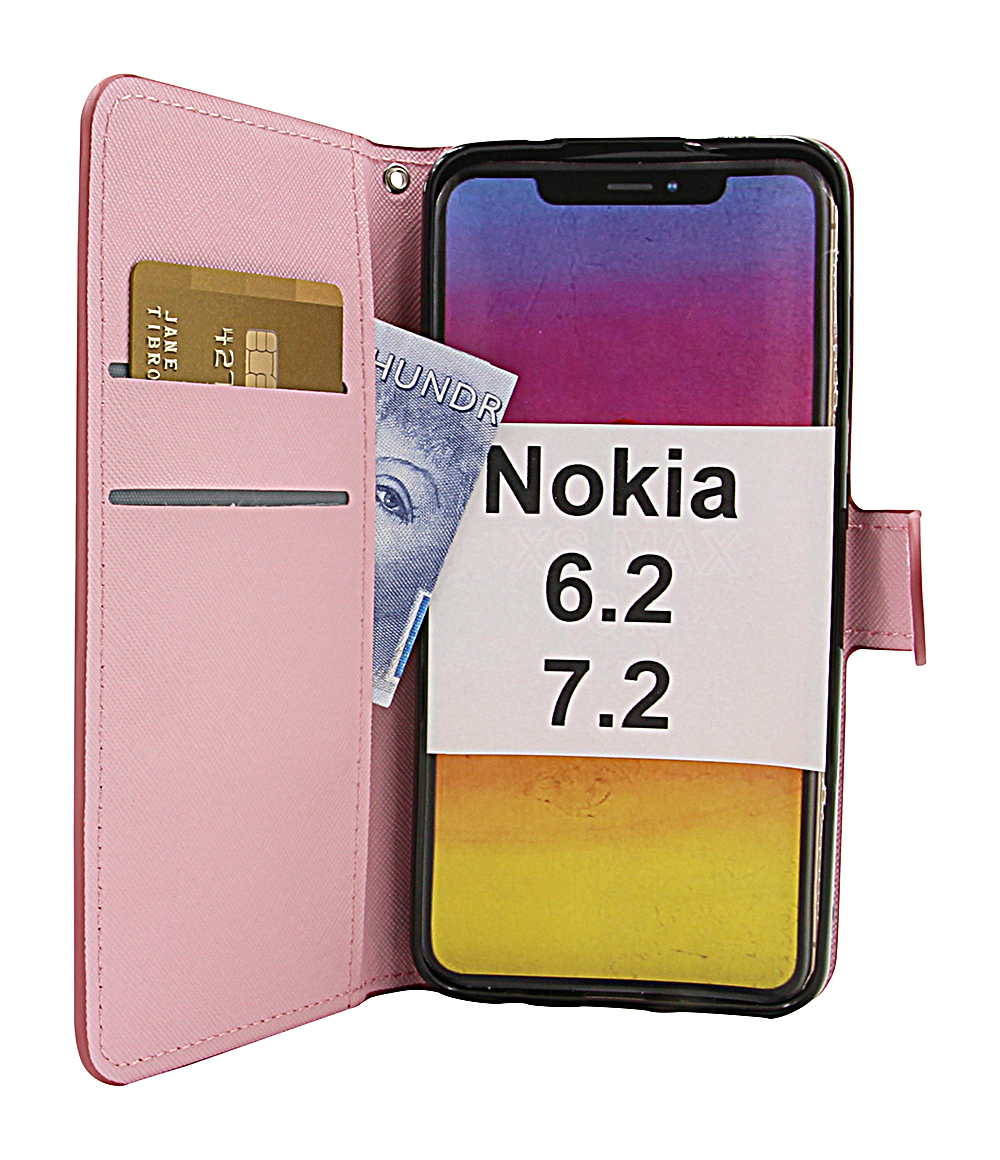 billigamobilskydd.seDesignwallet Nokia 6.2 / 7.2