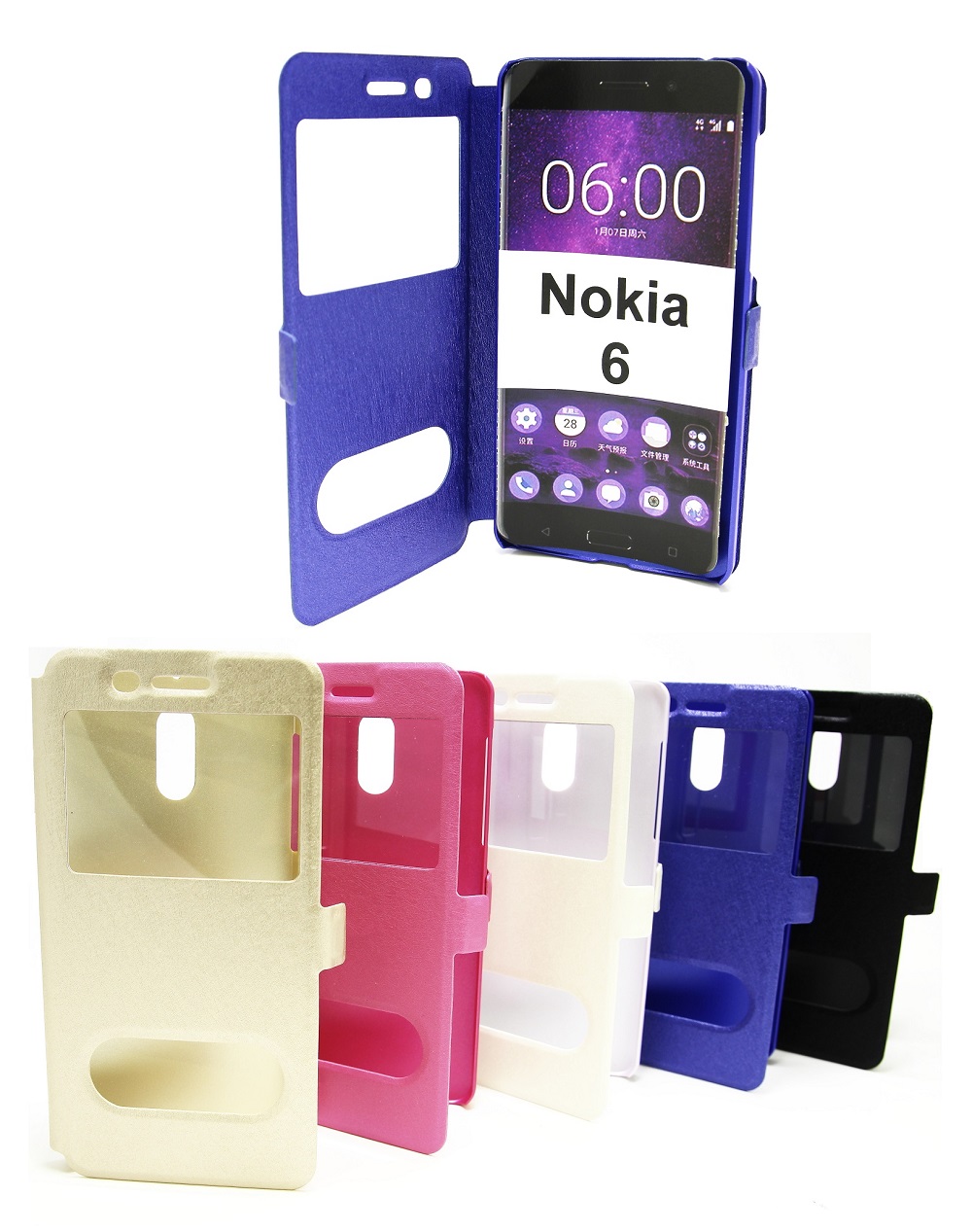 billigamobilskydd.seFlipcase Nokia 6