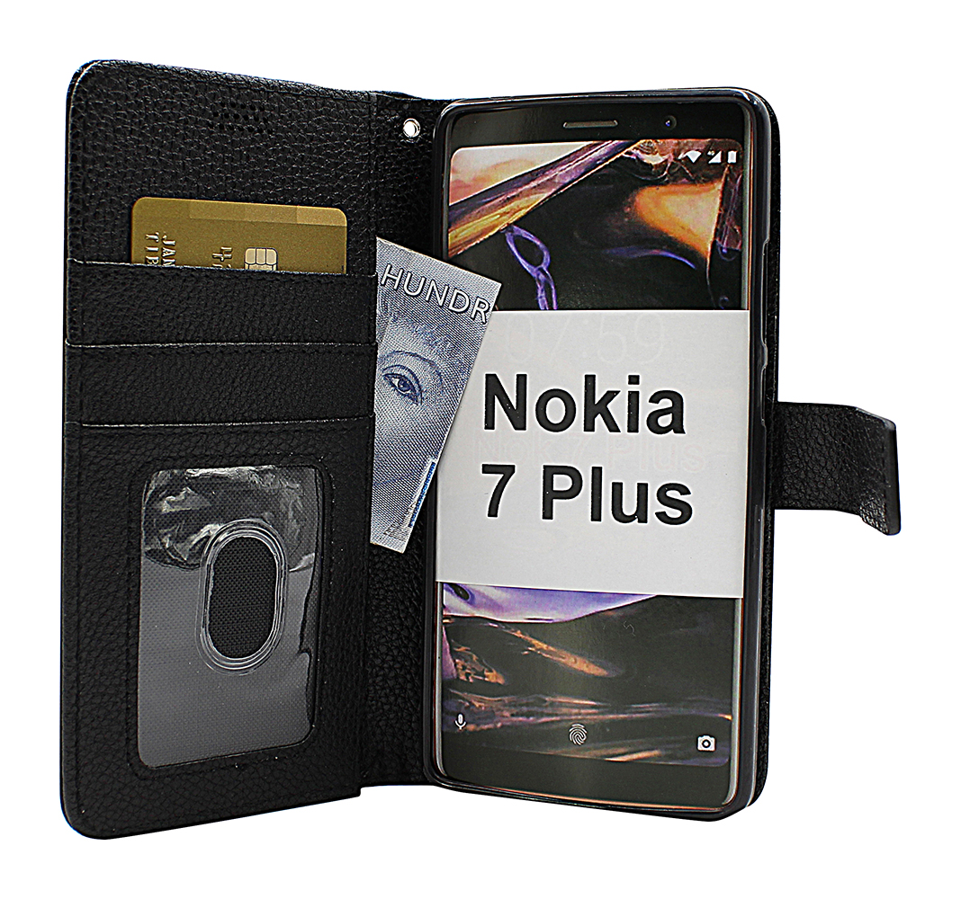 billigamobilskydd.seNew Standcase Wallet Nokia 7 Plus