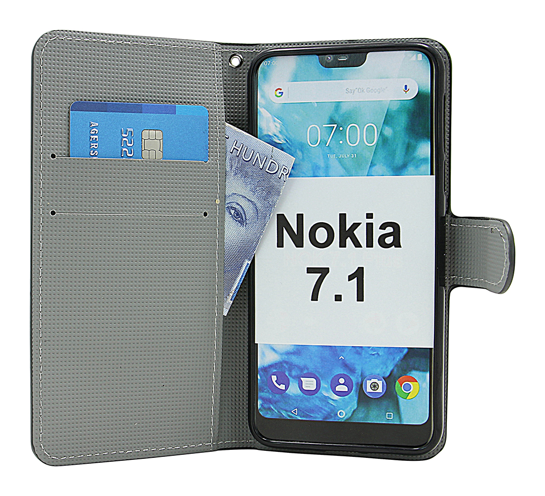 billigamobilskydd.seDesignwallet Nokia 7.1