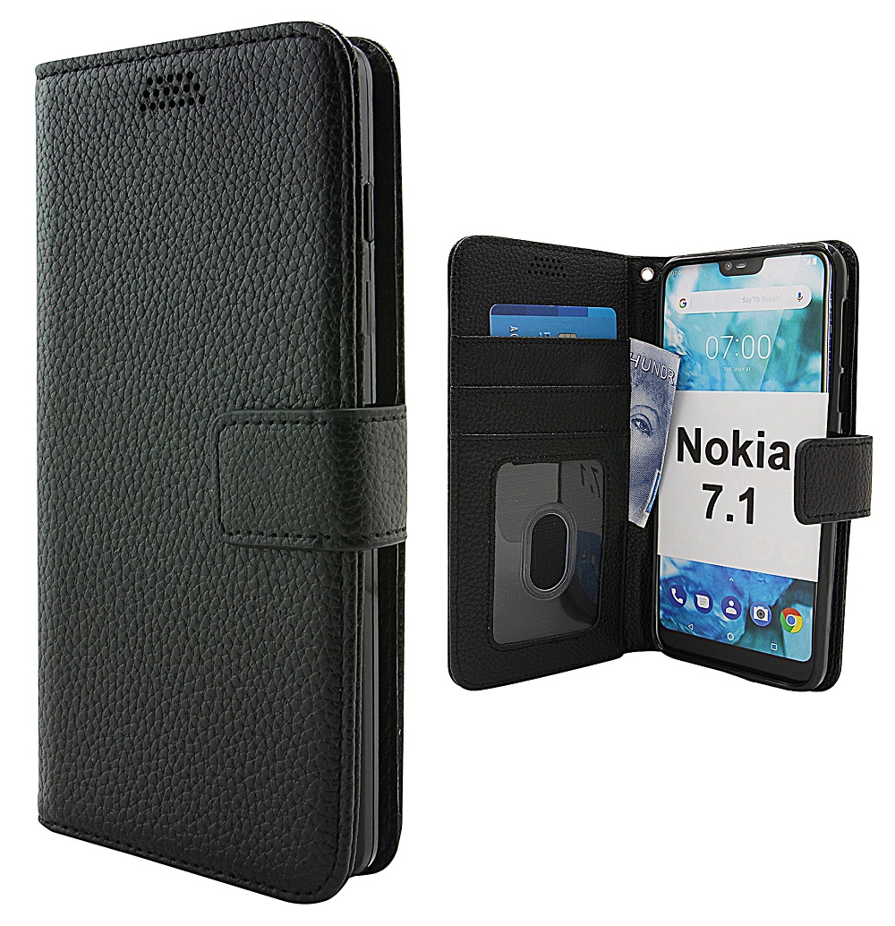 billigamobilskydd.seNew Standcase Wallet Nokia 7.1