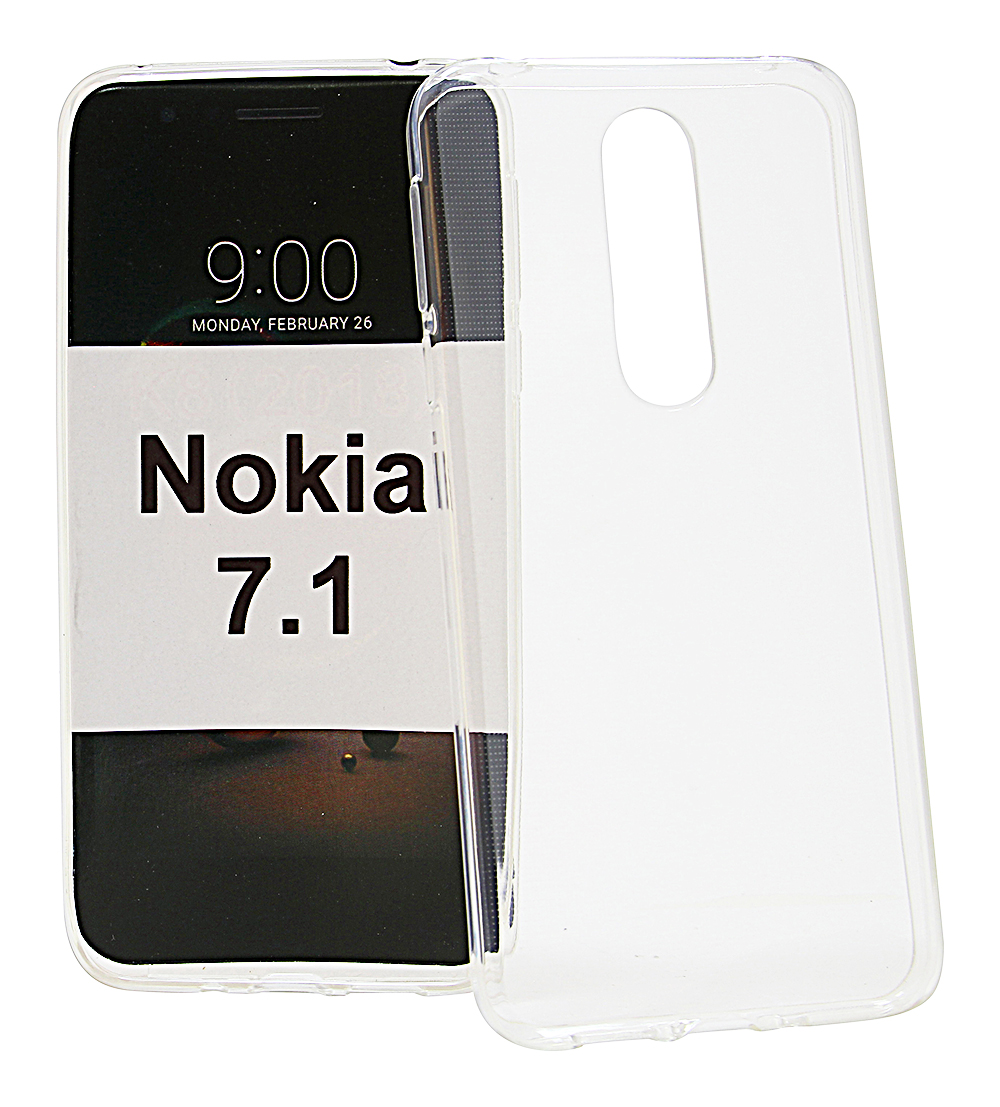 billigamobilskydd.seUltra Thin TPU Skal Nokia 7.1