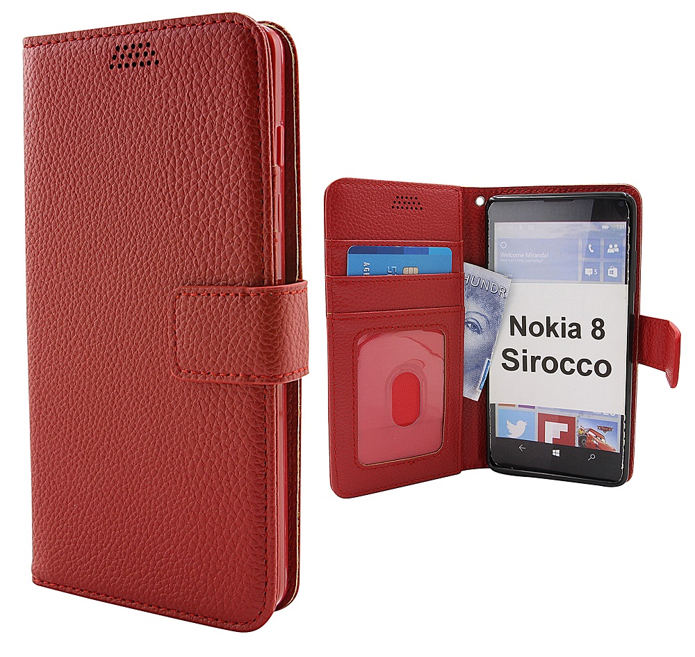 billigamobilskydd.seNew Standcase Wallet Nokia 8 Sirocco