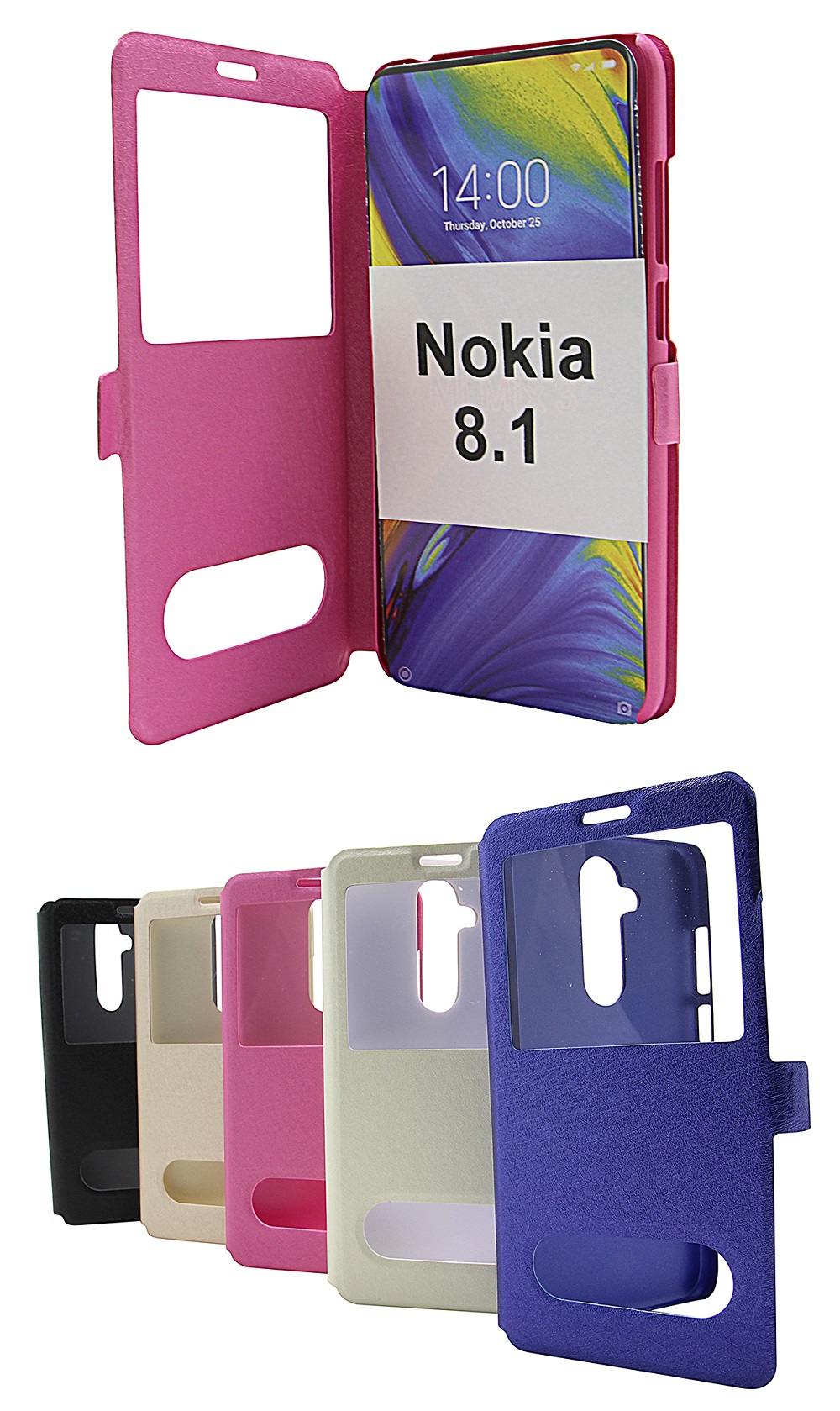 billigamobilskydd.seFlipcase Nokia 8.1