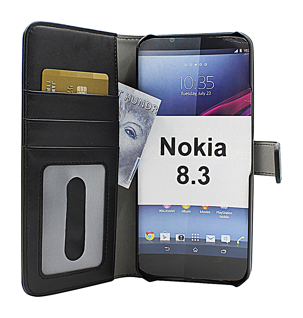 CoverInSkimblocker Magnet Fodral Nokia 8.3