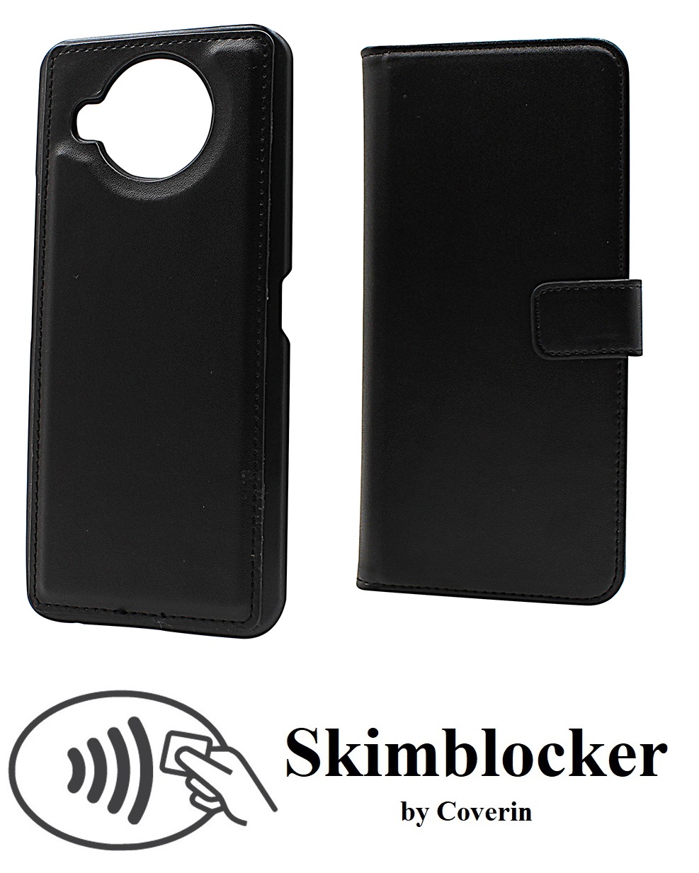 CoverInSkimblocker Magnet Fodral Nokia 8.3