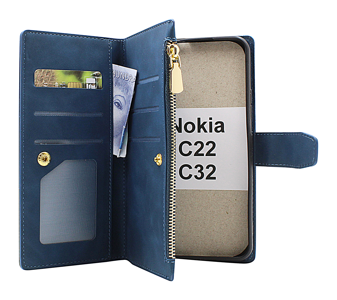 XL Standcase Lyxfodral Nokia C22 / C32