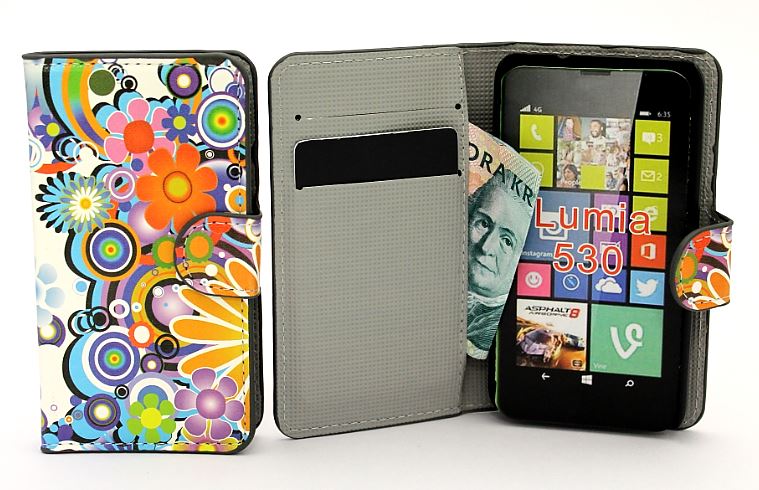 billigamobilskydd.seStandcase motiv wallet Nokia Lumia 530