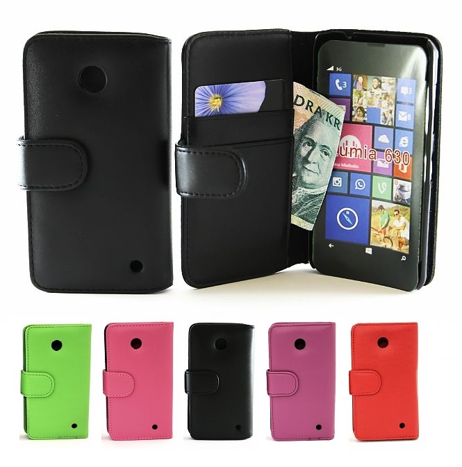 CoverInPlnboksfodral Nokia Lumia 630/635