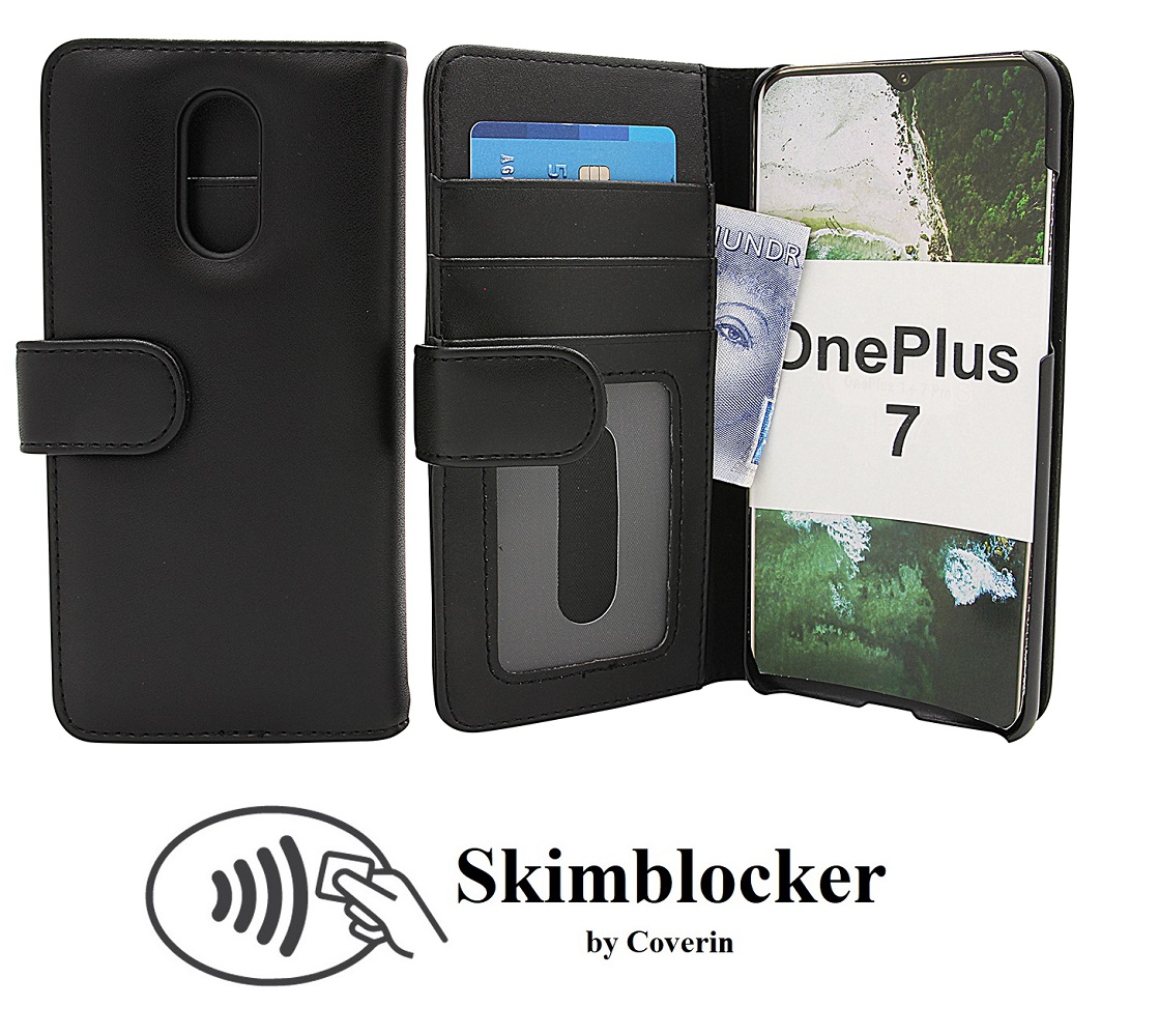 CoverInSkimblocker Plnboksfodral OnePlus 7