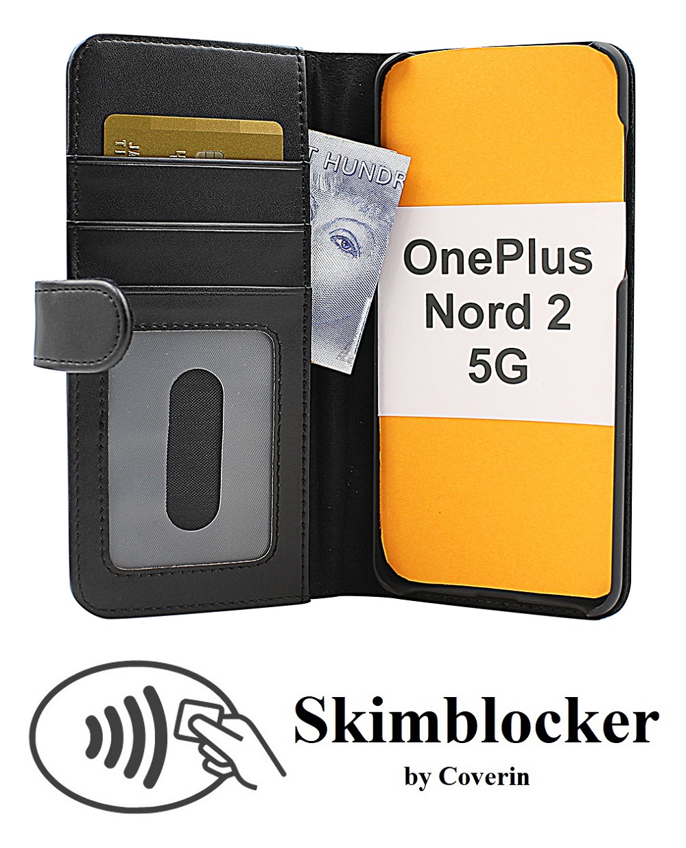 CoverInSkimblocker Plnboksfodral OnePlus Nord 2 5G