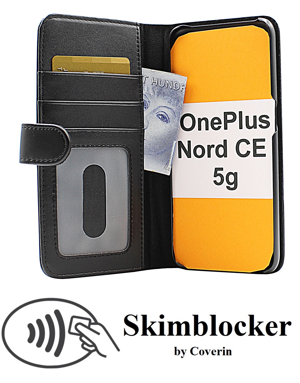 CoverInSkimblocker Plnboksfodral OnePlus Nord CE 5G