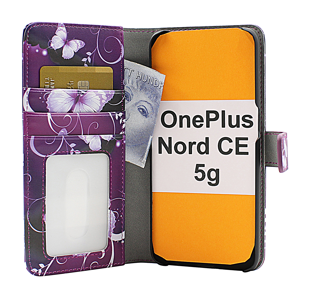 CoverInSkimblocker Magnet Designwallet OnePlus Nord CE 5G