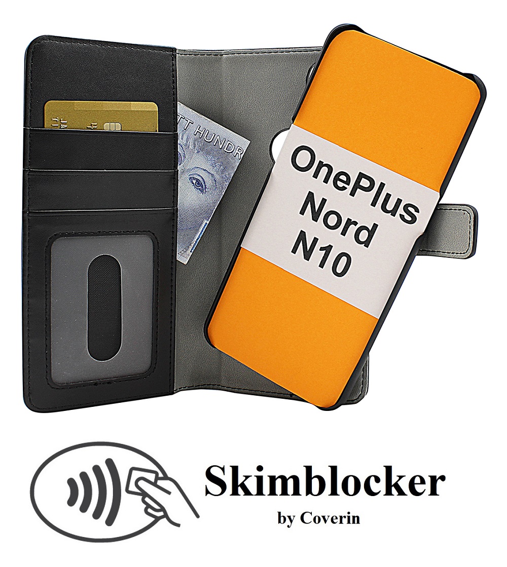 CoverInSkimblocker Magnet Fodral OnePlus Nord N10