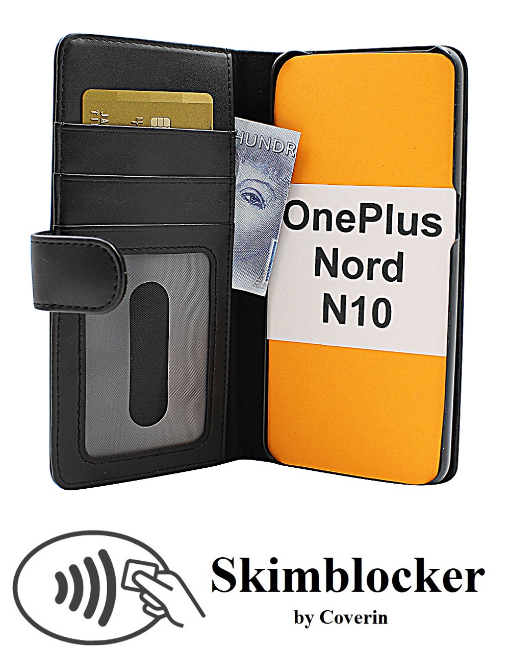 CoverInSkimblocker Plnboksfodral OnePlus Nord N10