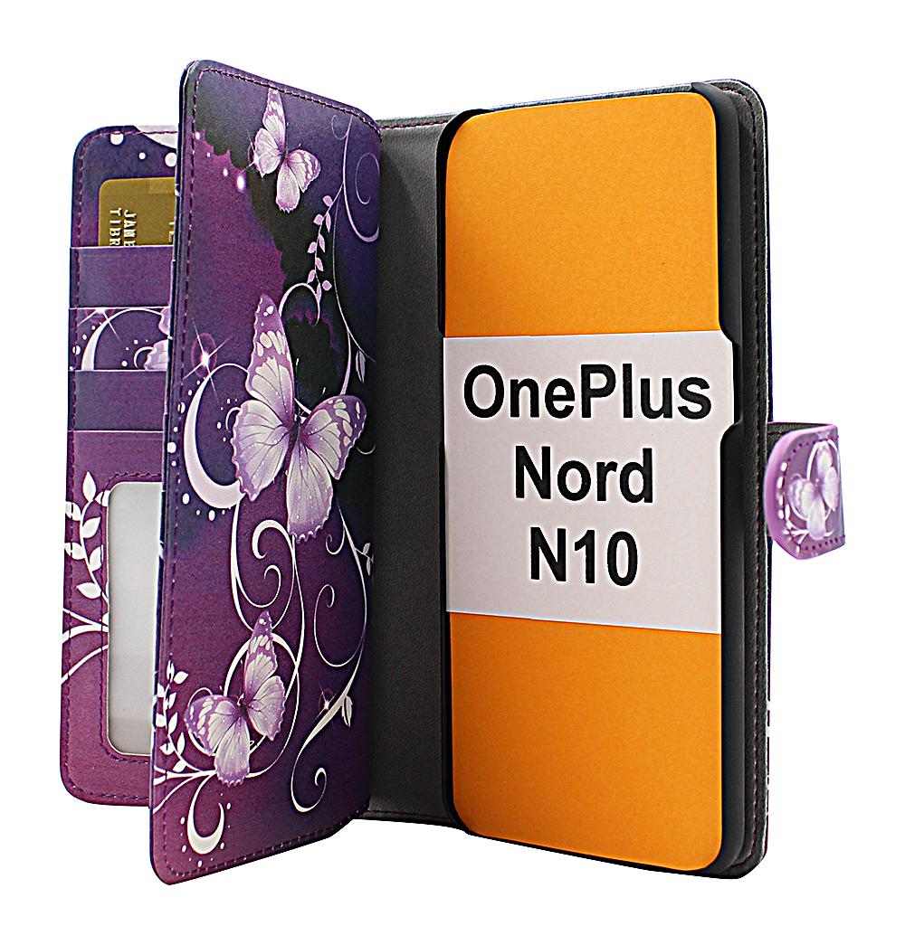CoverInSkimblocker XL Magnet Designwallet OnePlus Nord N10