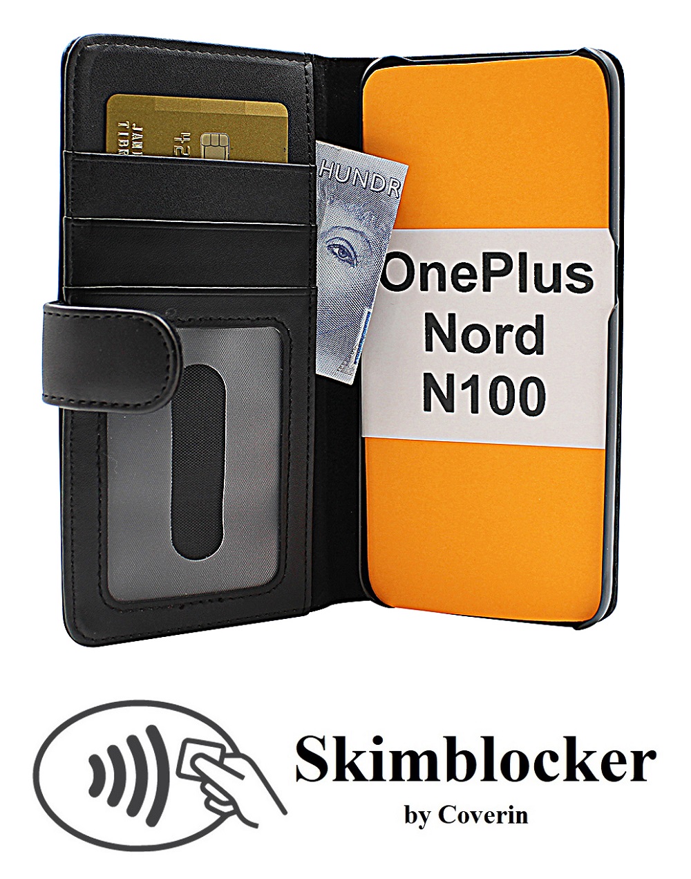 CoverInSkimblocker Plnboksfodral OnePlus Nord N100