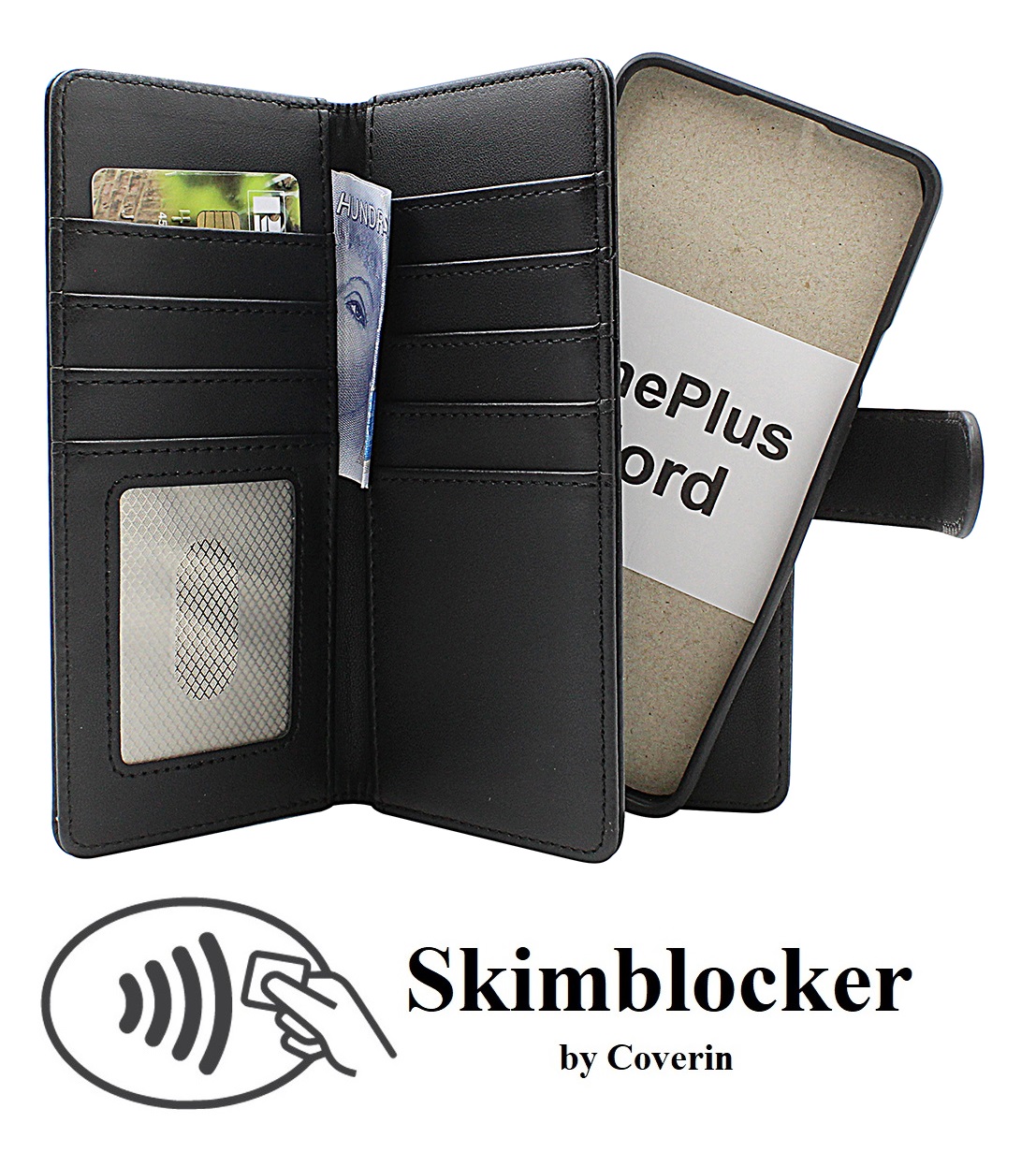 Product Image for Skimblocker OnePlus Nord / OnePlus Nord 5G XL Magnet Plånboksfodral
