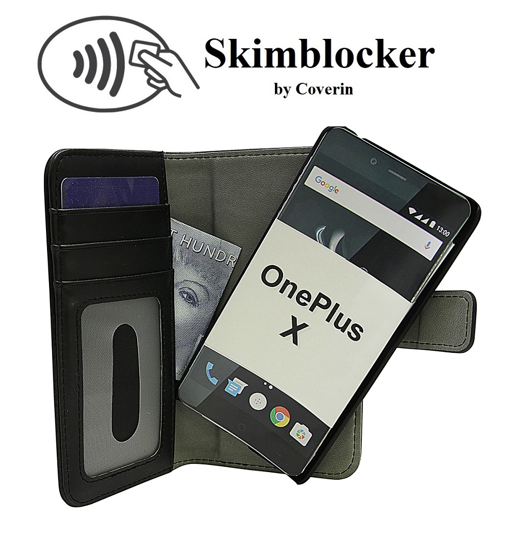 CoverInSkimblocker Magnet Fodral OnePlus X