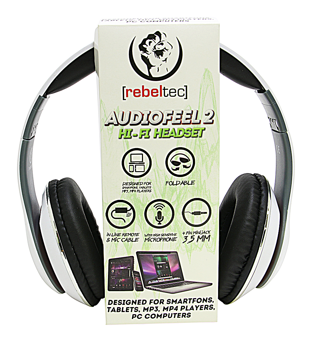ForeverRebeltec Headphones Audiofeel 2