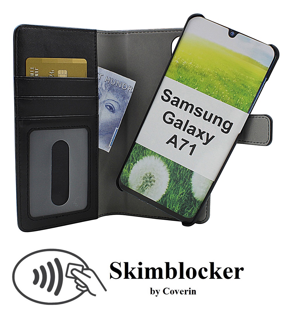 CoverInSkimblocker Magnet Fodral Samsung Galaxy A71 (A715F/DS)