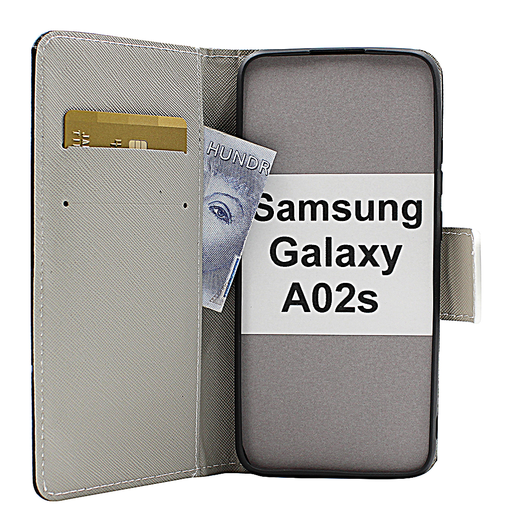 billigamobilskydd.seDesignwallet Samsung Galaxy A02s (A025G/DS)