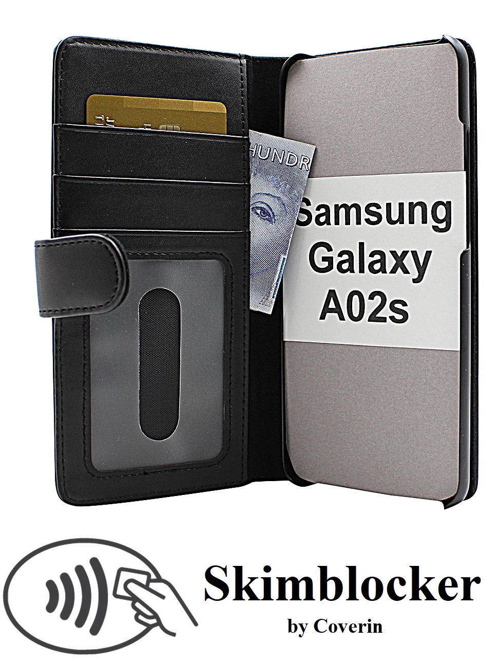 CoverInSkimblocker Plnboksfodral Samsung Galaxy A02s