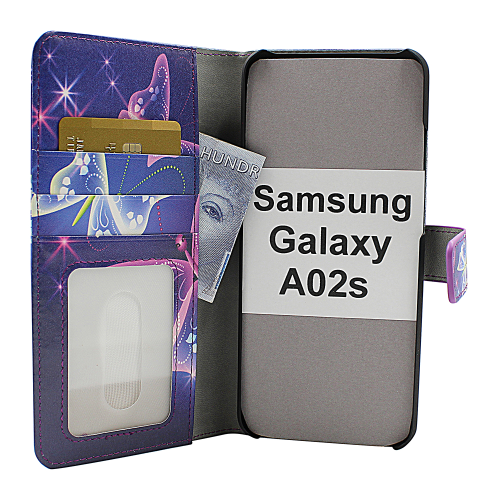 CoverInSkimblocker Magnet Designwallet Samsung Galaxy A02s