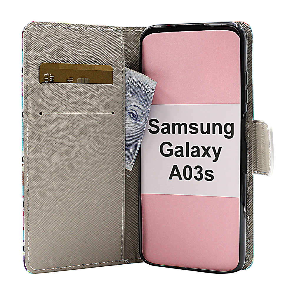 billigamobilskydd.seDesignwallet Samsung Galaxy A03s (SM-A037G)