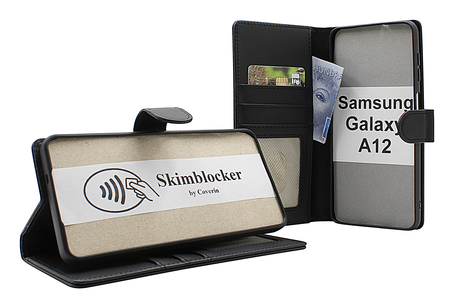 Product Image for Skimblocker Samsung Galaxy A12 Plånboksfodral