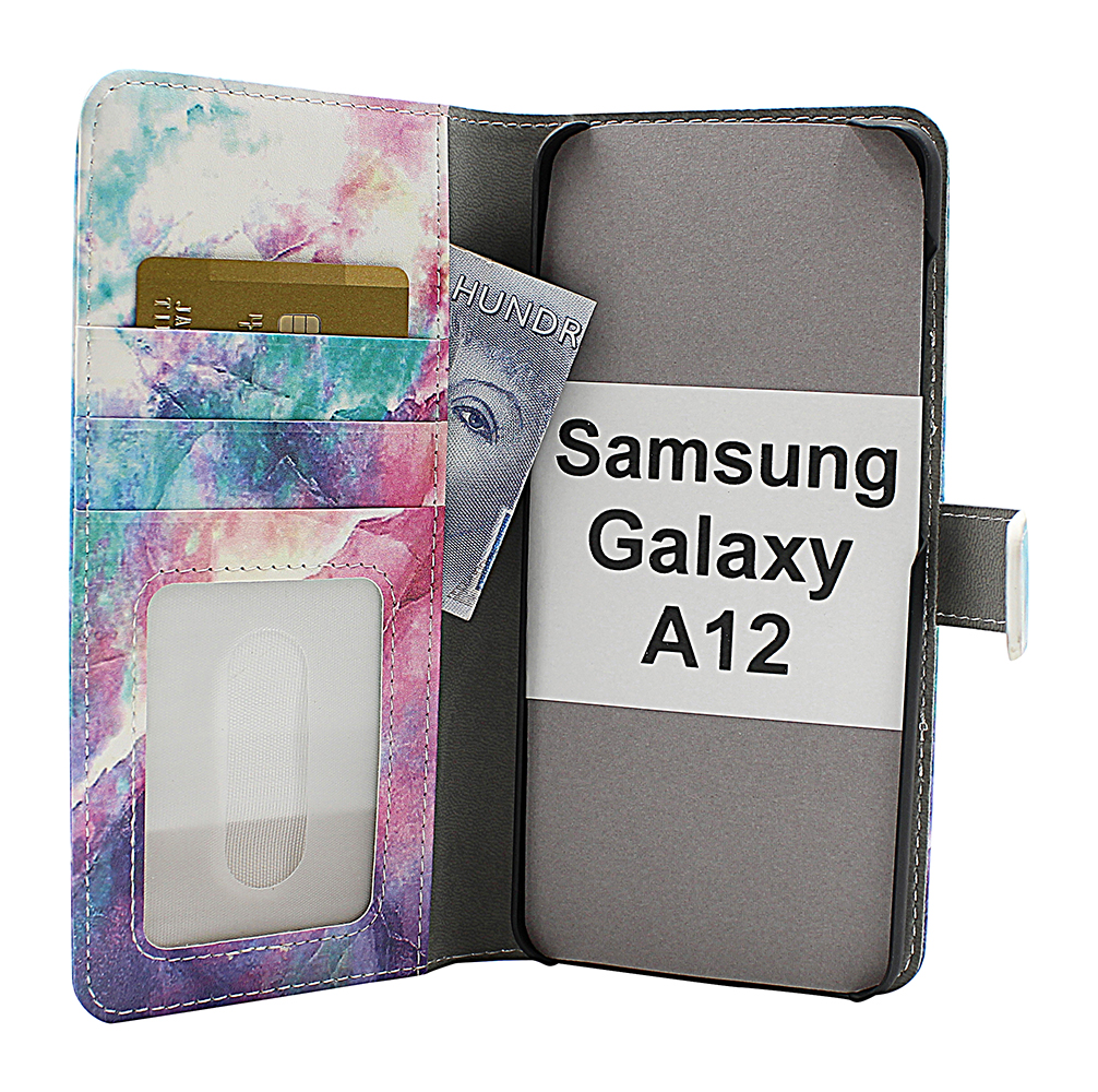 CoverInSkimblocker Magnet Designwallet Samsung Galaxy A12